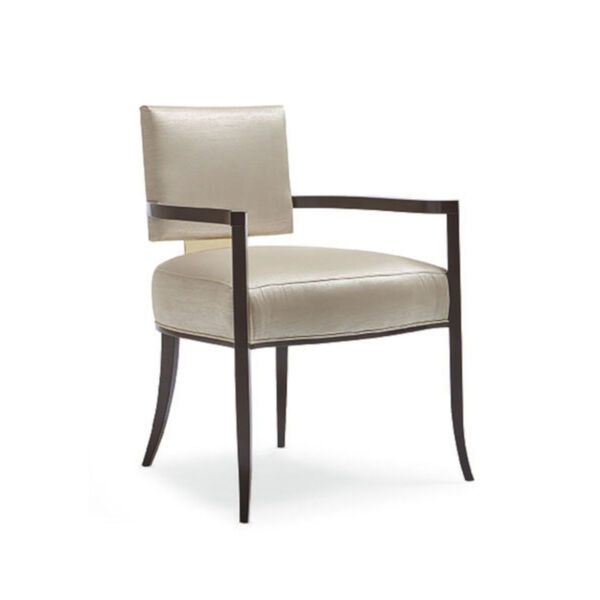 Classic Beige Reserved Seating Arm Chair, image 2
