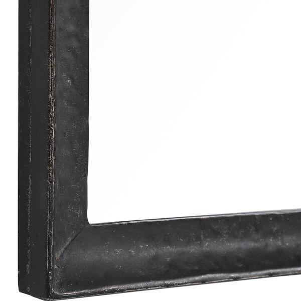 Aster Black and Silver Arch Wall Mirror, image 6