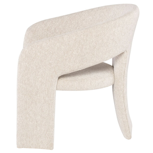 Anise Shell White Occasional Chair, image 3