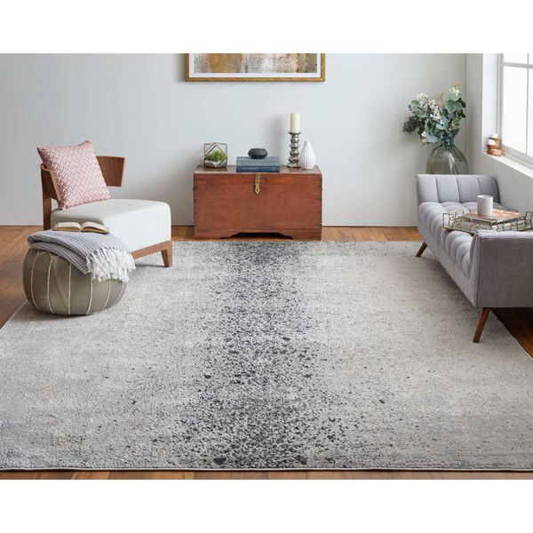 Astra Ivory Gray Black Rectangular 3 Ft. 11 In. x 6 Ft. Area Rug, image 3