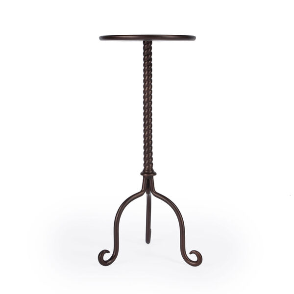 Alma Metal Pedestal  Side Table, image 3