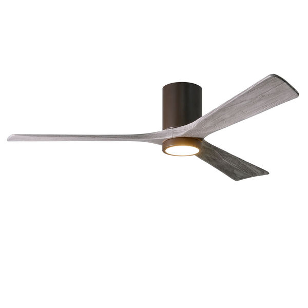 Irene Textured Bronze 60-Inch Ceiling Fan with Three Barnwood Tone Blades, image 3