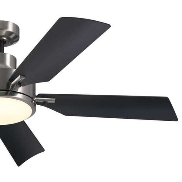 Guardian Brushed Stainless Steel LED 56-Inch Ceiling Fan, image 6