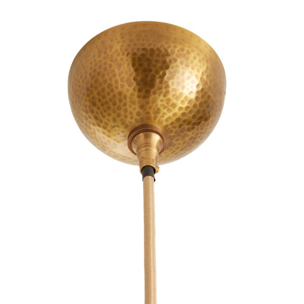 Josue Vintage Brass Two-Light Pendant, image 6