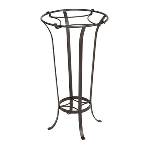 Wrought Iron Tulip Plant Stand, image 1
