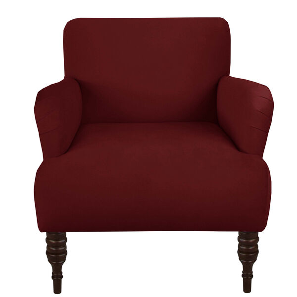 Velvet Berry 33-Inch Chair, image 2