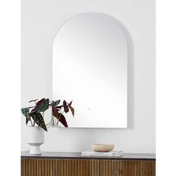 Blanca Silver 24 x 36 Inch Bathroom Mirror, image 2