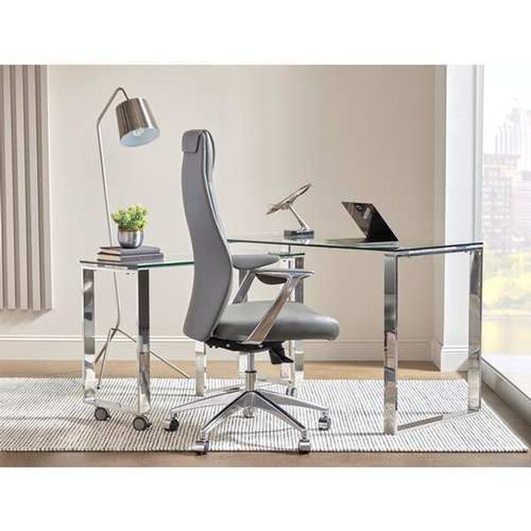 Crosby Gray High Back Office Chair, image 6
