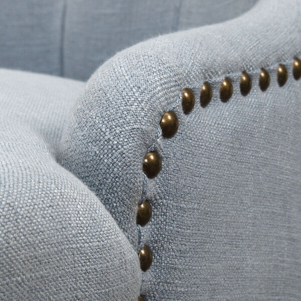 Rioni Light Slate Blue Wing Chair, image 5