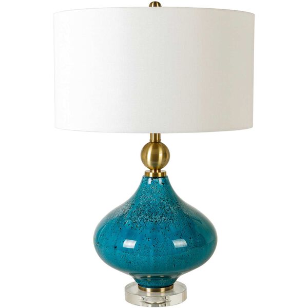 Cleveleys Blue One-Light Table Lamp, image 1