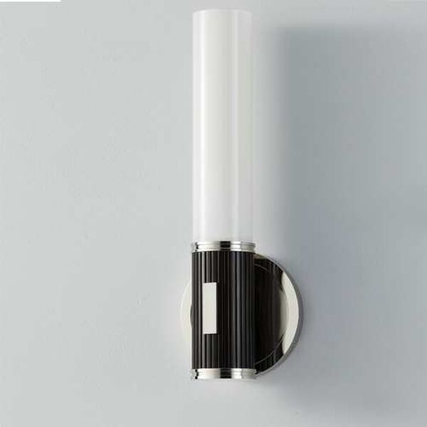 Crewe Polished Nickel One-Light Wall Sconce, image 5