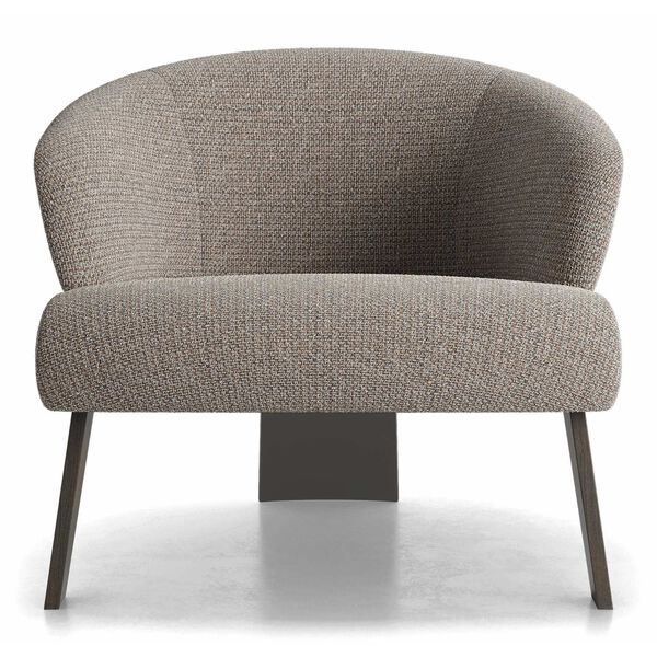 Rimini Maplewood Fabric Lounge Chair, image 1
