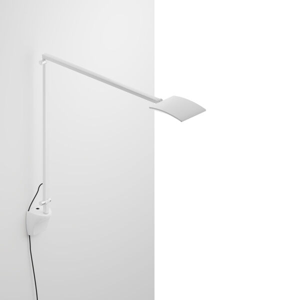 Mosso White LED Pro Desk Lamp with Wall Mount, image 1