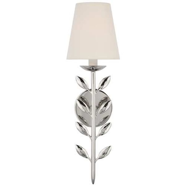 Eden Polished Nickel 20-Inch One-Light Wall Sconce by Julie Neill, image 1