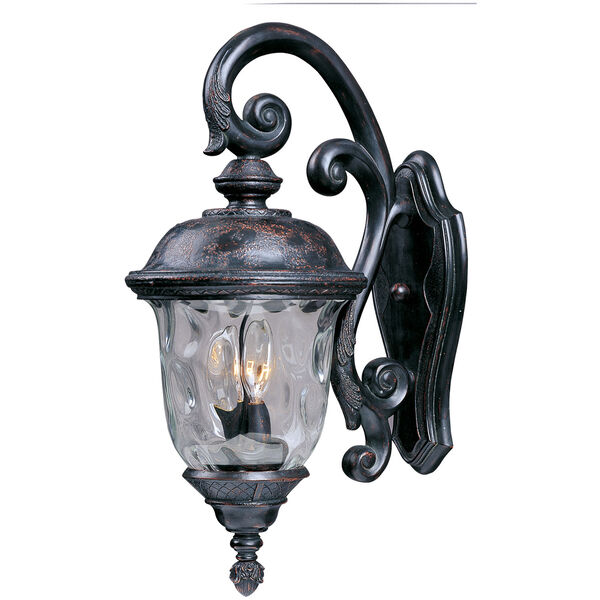 Carriage House DC Oriental Bronze Two-Light Outdoor Wall Mount, image 1