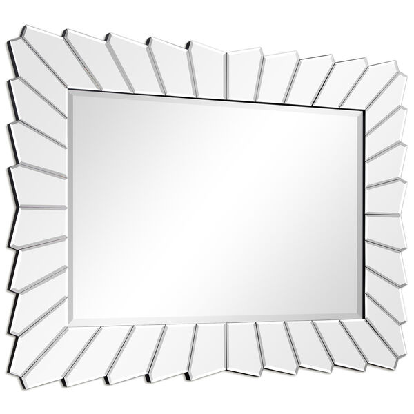 Moderno Clear 40 x 30-Inch Beveled Wall Mirror, image 4