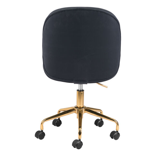 Miles Black and Gold Office Chair, image 5