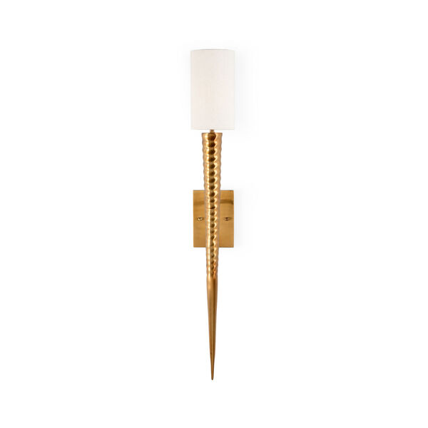 Cream and Gold One-Light 5-Inch Laguna Sconce, image 1