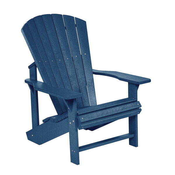 C R Plastic Products Generation Navy Patio Adirondack Chair C01 20 Bellacor - Cr Plastic Patio Furniture