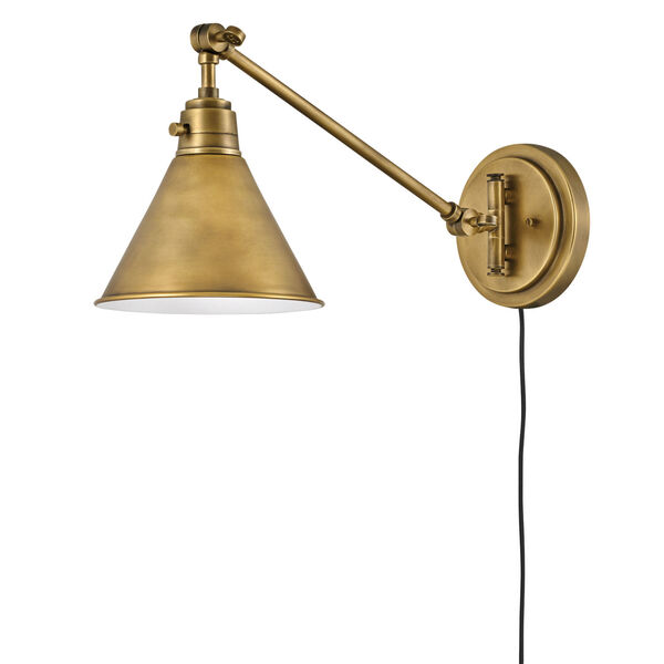 Arti Heritage Brass Eight-Inch One-Light Wall Sconce, image 1