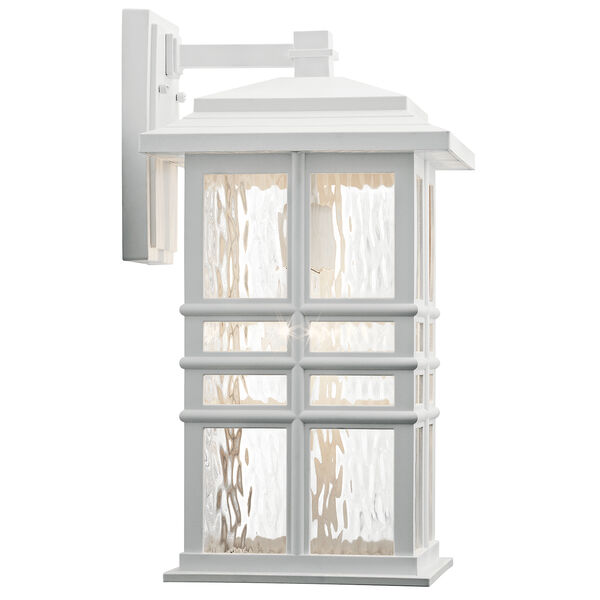 Beacon Square White One-Light Outdoor Wall Sconce, image 2
