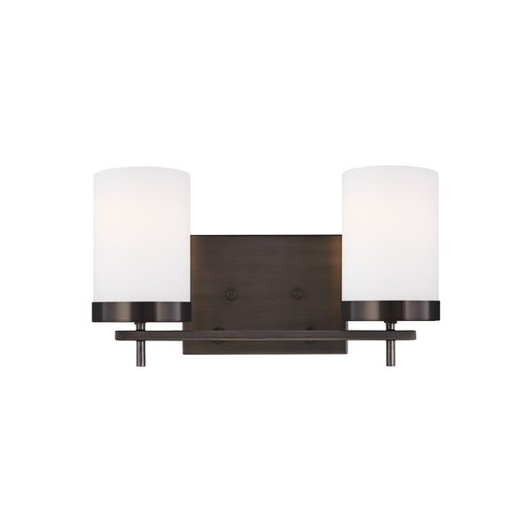 Zire Brushed Oil Rubbed Bronze Two-Light Wall Sconce, image 2