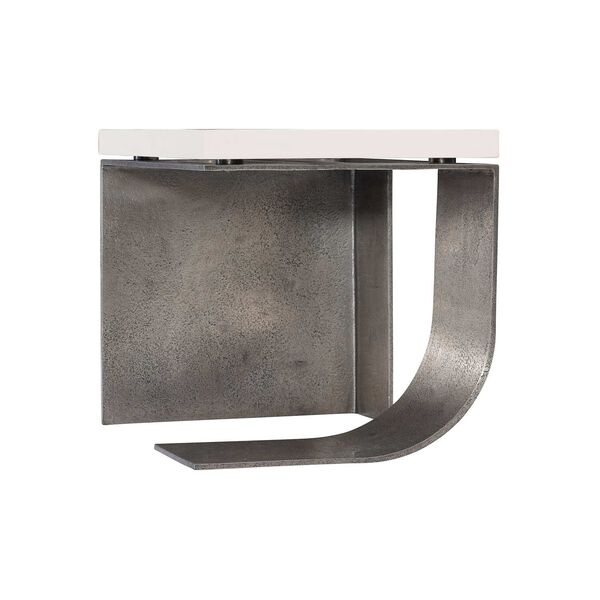 Catalina Graphite and White Plaster Bunching Table, image 3
