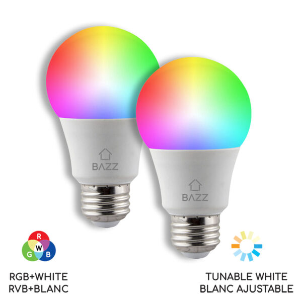 WhiteWi-Fi RGB LED Bulb, Pack of 2, image 1