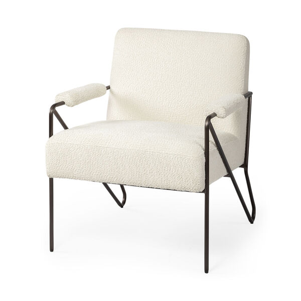 Vicunya Off-White Arm Chair, image 1