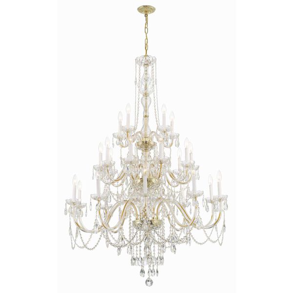 Traditional Crystal 25-Light Chandelier, image 2