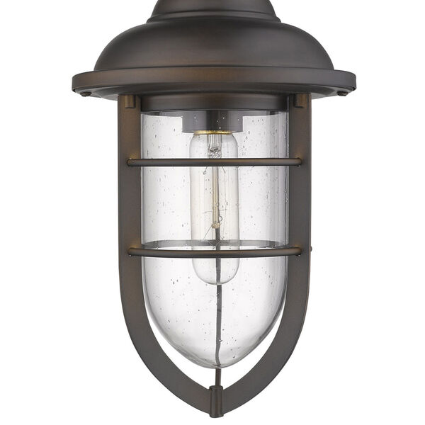 Dylan Oil Rubbed Bronze One-Light Outdoor Convertible Mini-Pendant, image 6