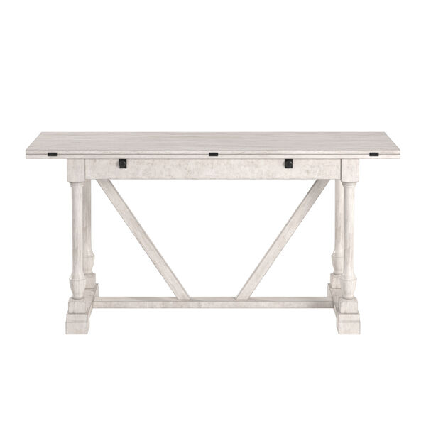 Samson White Covertible Dining Table, image 4