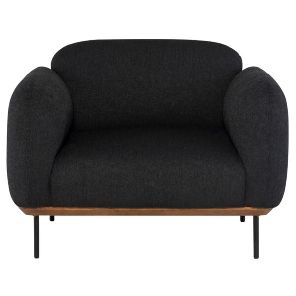 Benson Charcoal Occasional Chair, image 2