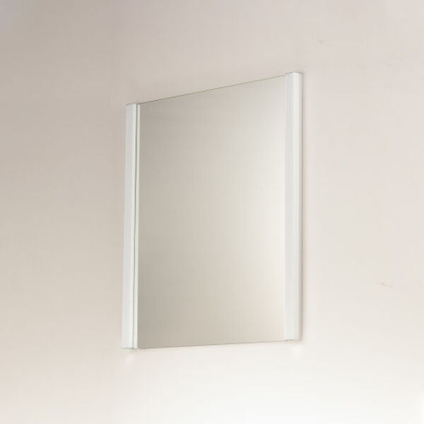Luminance Polished Chrome 24 In. x 30 In. Two-Light LED Mirror Kit, image 2