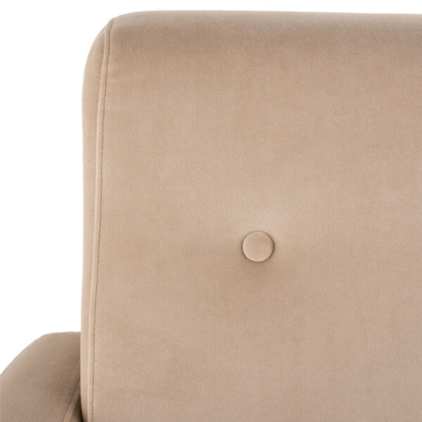 Hugo Beige and Black Occasional Chair, image 4