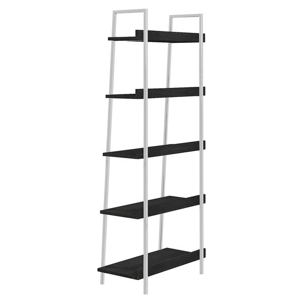 Coleman Cinder and Polished Stainless Steel Etagere, image 2