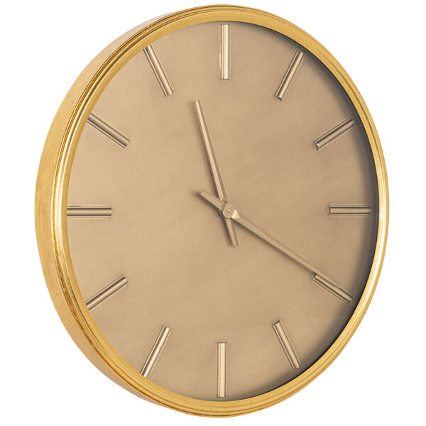 Versailles Gold Leaf Wall Clock, image 3
