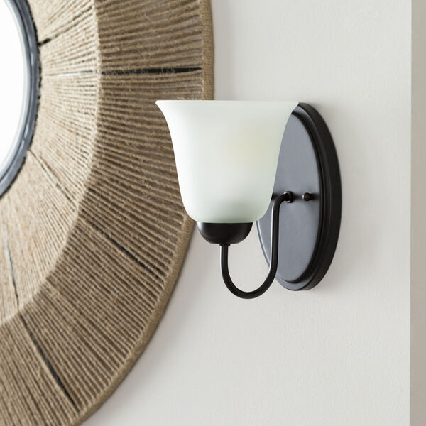Dallas Dark Brown 6-Inch One-Light Wall Sconce, image 2
