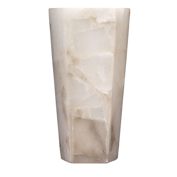 Borealis Alabaster Seven-Inch Tall Sconce, image 1