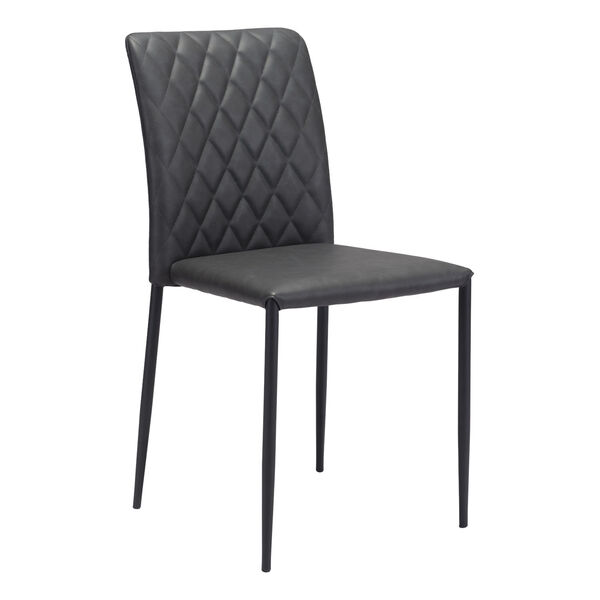 Harve Black Dining Chair, Set of Two, image 1