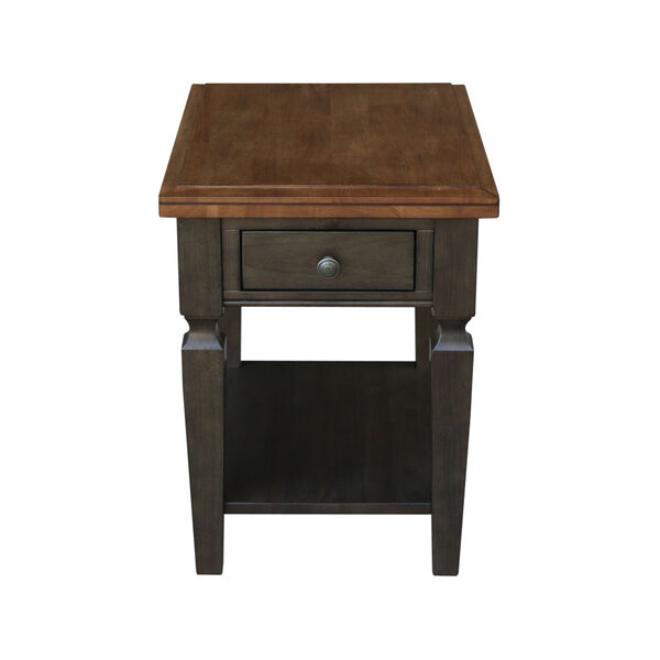 Vista Hickory and Washed Coal End Table, image 6