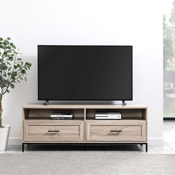 Two Darwer TV Console, image 1