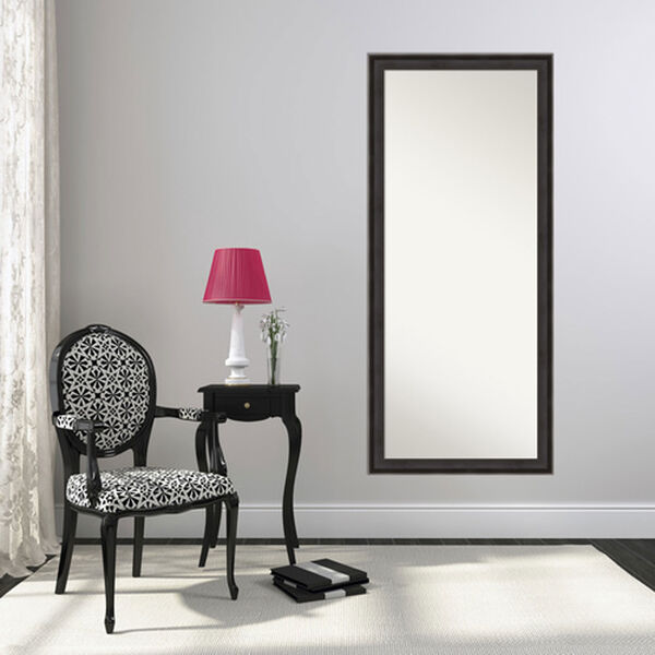 Allure Charcoal 28-Inch Floor Mirror, image 4