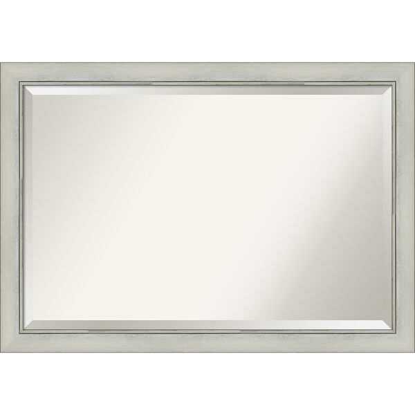Flair Silver 40W X 28H-Inch Bathroom Vanity Wall Mirror, image 1