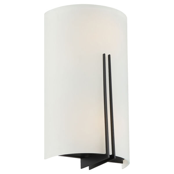 Prong Matte Black 7-Inch Two-Light Wall Sconce, image 4