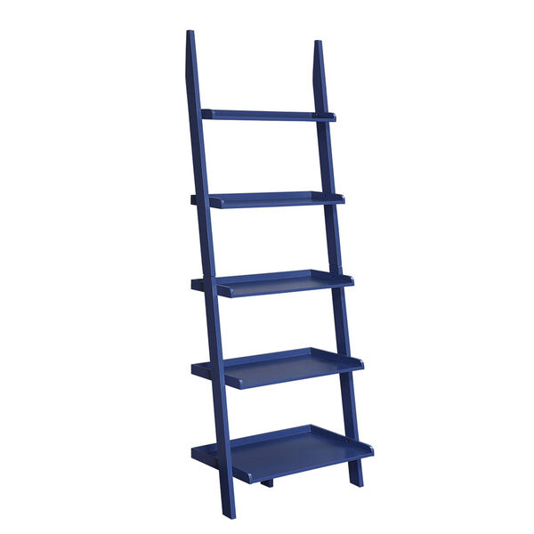 American Heritage Cobalt Blue Bookshelf Ladder, image 1