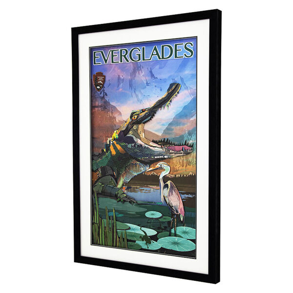 Everglades Multicolor 3D Collage Wall Art, image 3