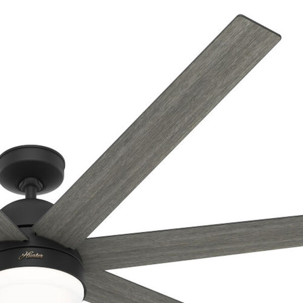 Phenomenon Matte Black 70-Inch Ceiling Fan with LED Light Kit and Wall Control, image 5