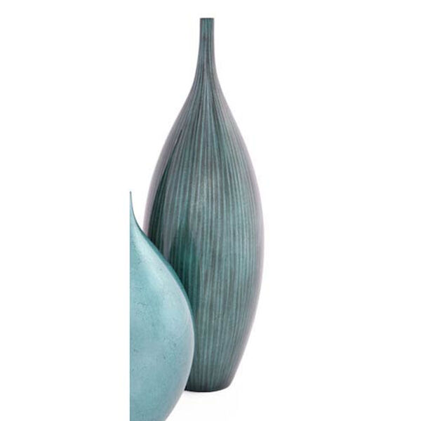 Turquoise Large Bud Vase, image 1