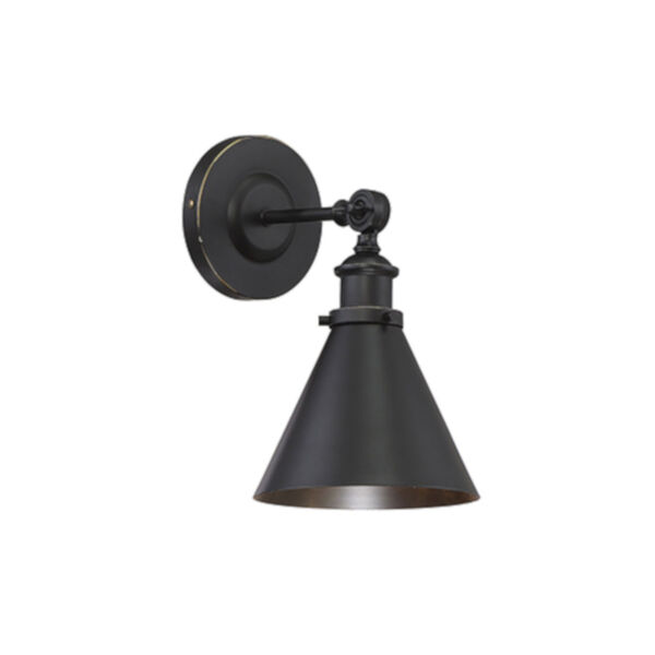 Nora Classic Bronze One-Light Wall Sconce, image 1